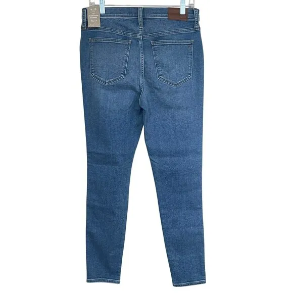 Madewell 10&quot; High Rise Stretch Tencel Skinny Jeans NEW Size 29