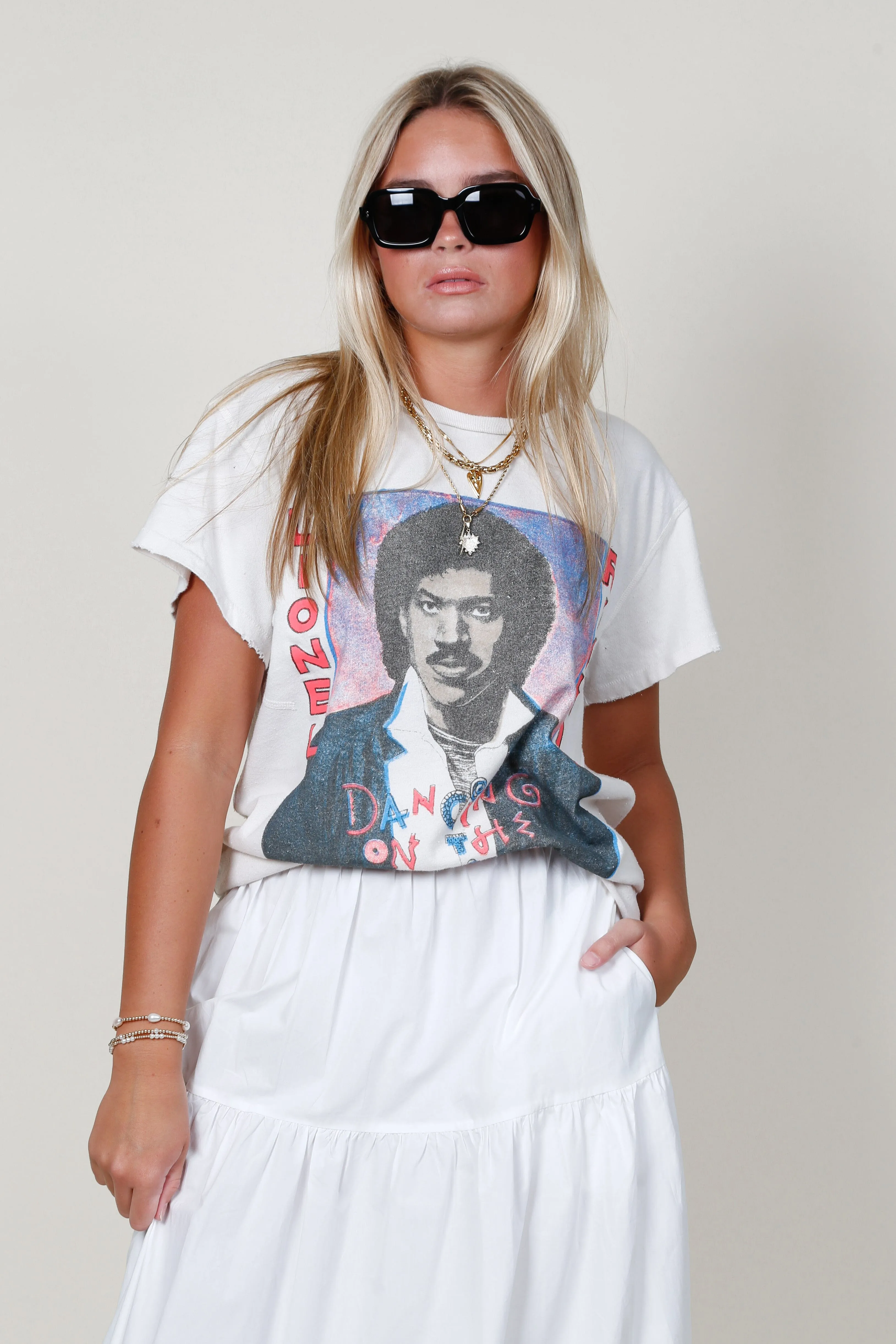 MADEWORN | Lionel Richie 1986 - Vintage White
