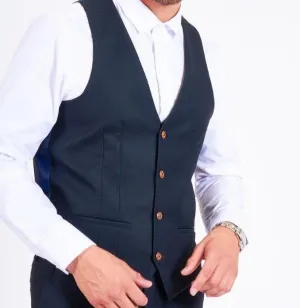 Marc Darcy Max Waistcoat NAVY