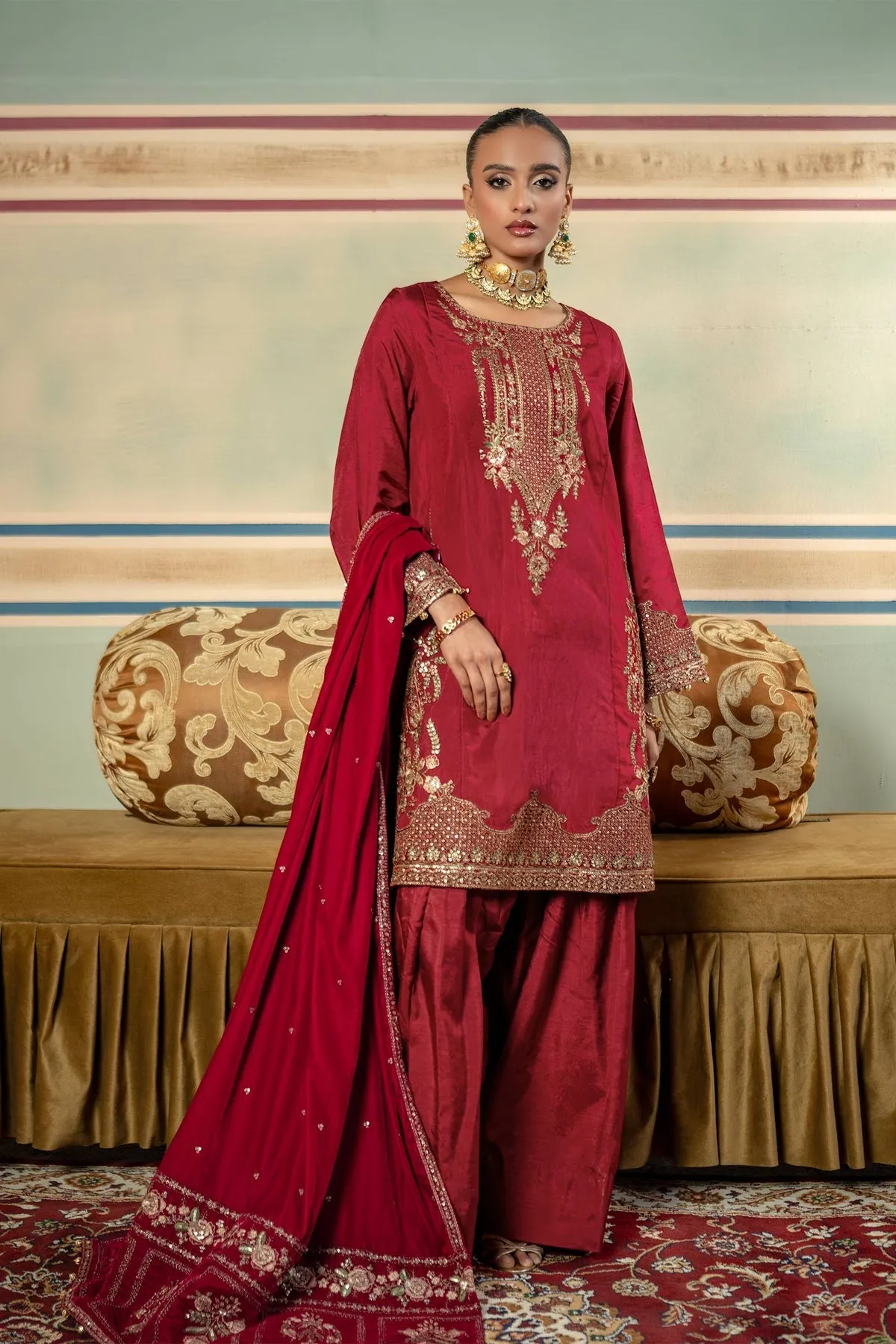 Maria B Basics Festive Collection | MB-USW24-602