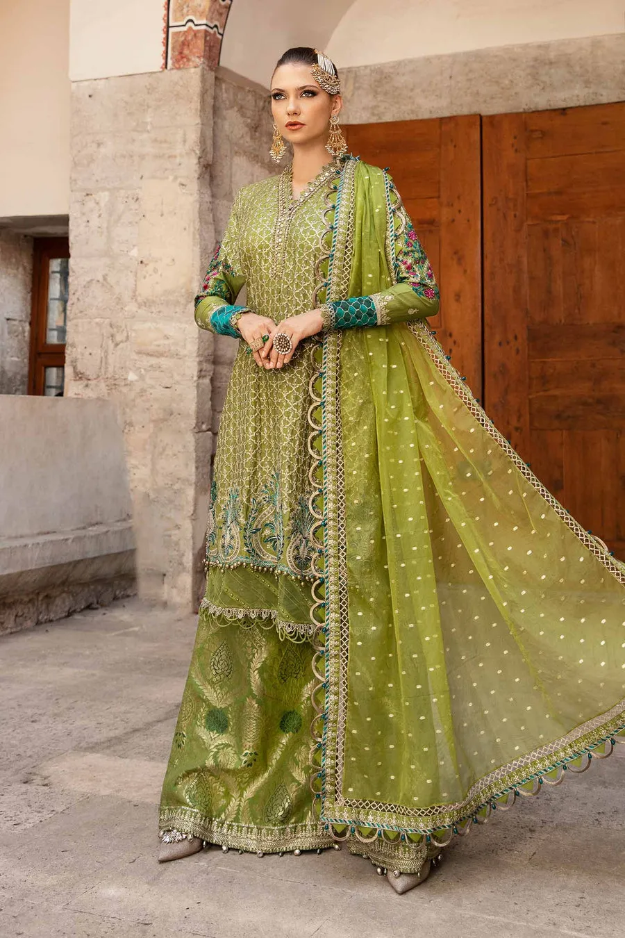 MARIA B | COTTON SATIN COLLECTION 2024 | CST-803