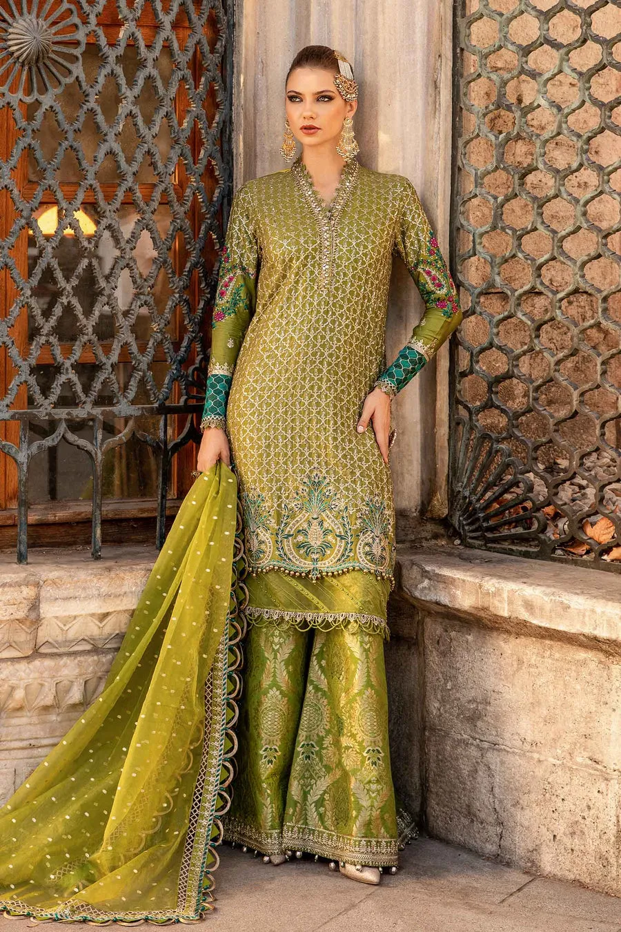 MARIA B | COTTON SATIN COLLECTION 2024 | CST-803