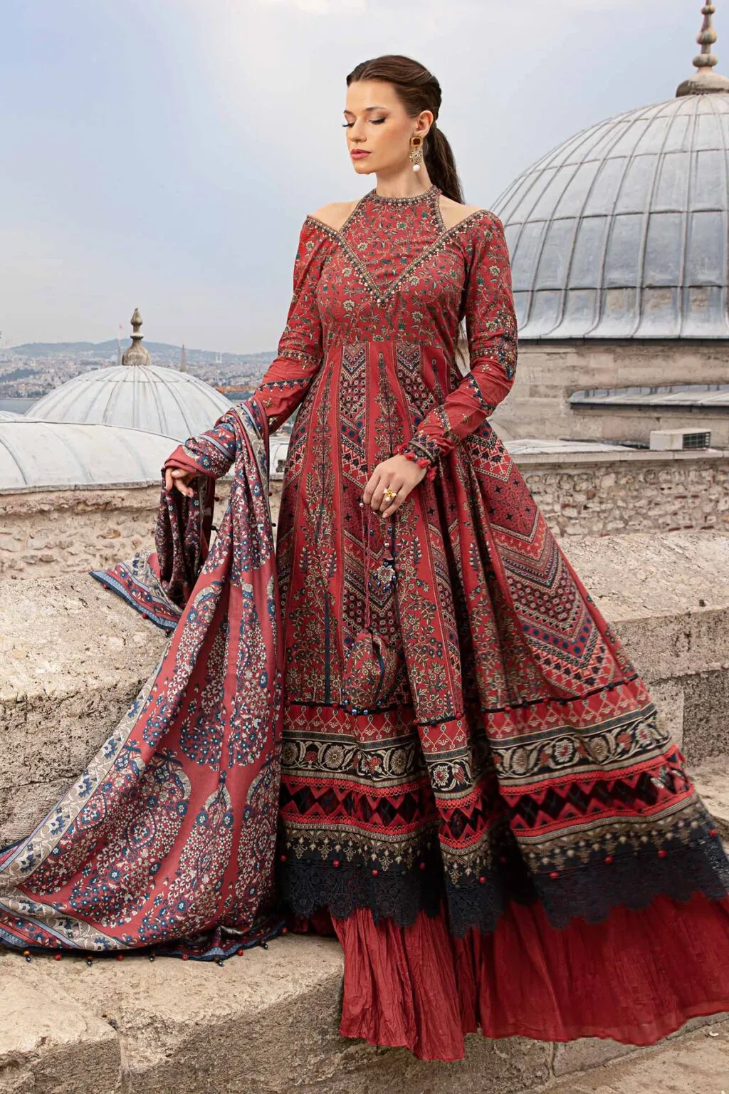 MARIA B | M-Prints Fall Edit 2024 | MPT-2302-B