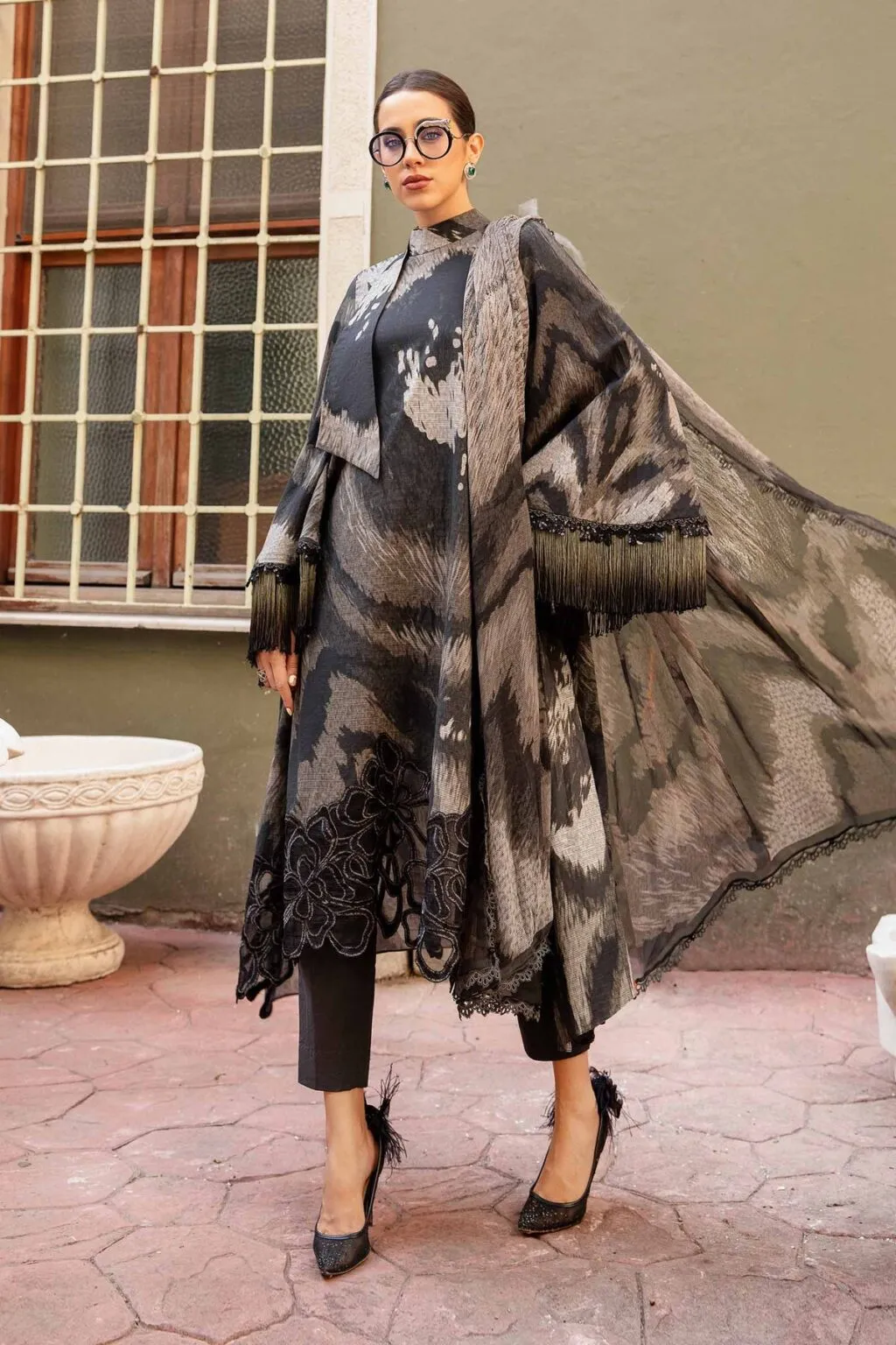 MARIA B | M-Prints Fall Edit 2024 | MPT-2310-A