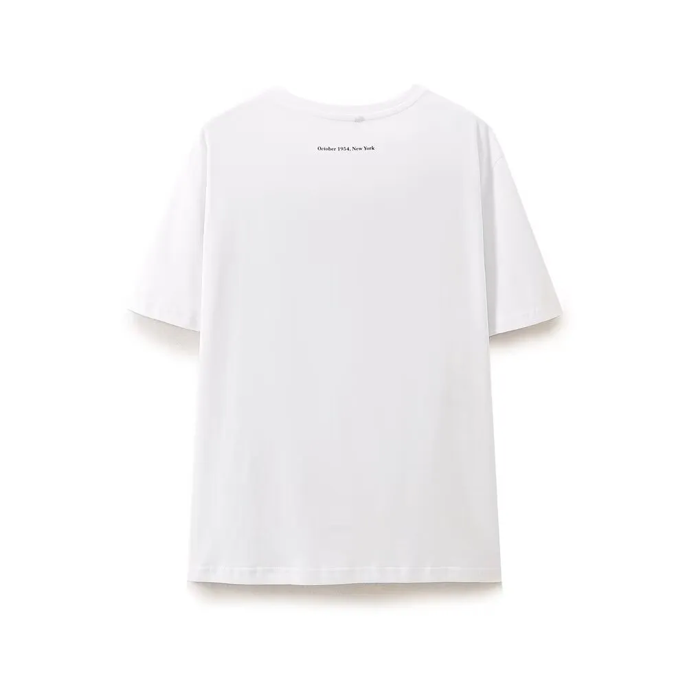 Marilyn Monroe Print Graphic Tee