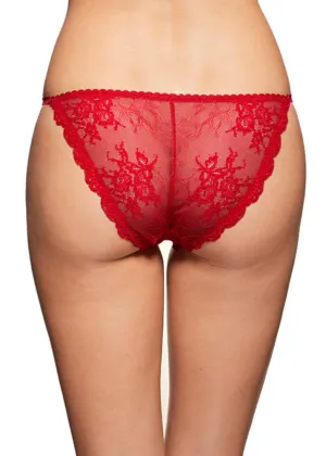 Mariposa Bikini Red Panties