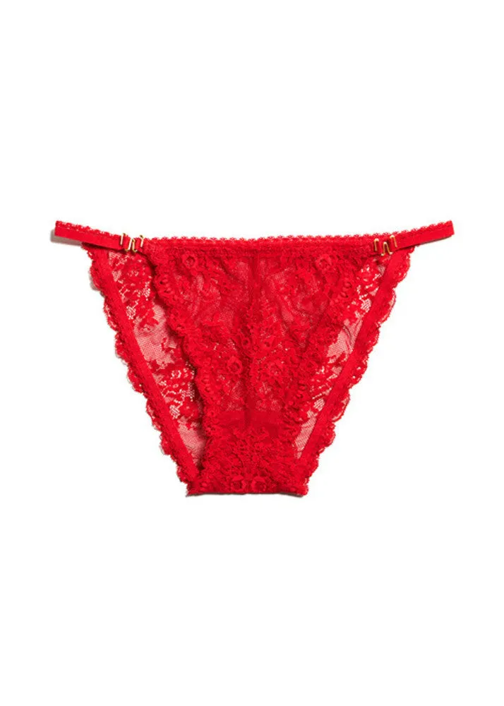 Mariposa Bikini Red Panties