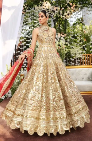 Maryum N Maria Embroidered Net Suits Unstitched 3 Piece MBM-0013 Passion Fling