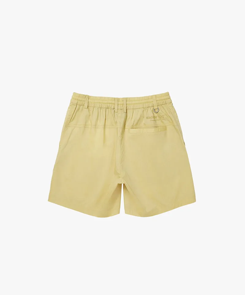 MCC Solid Basic Shorts - Yellow Beige