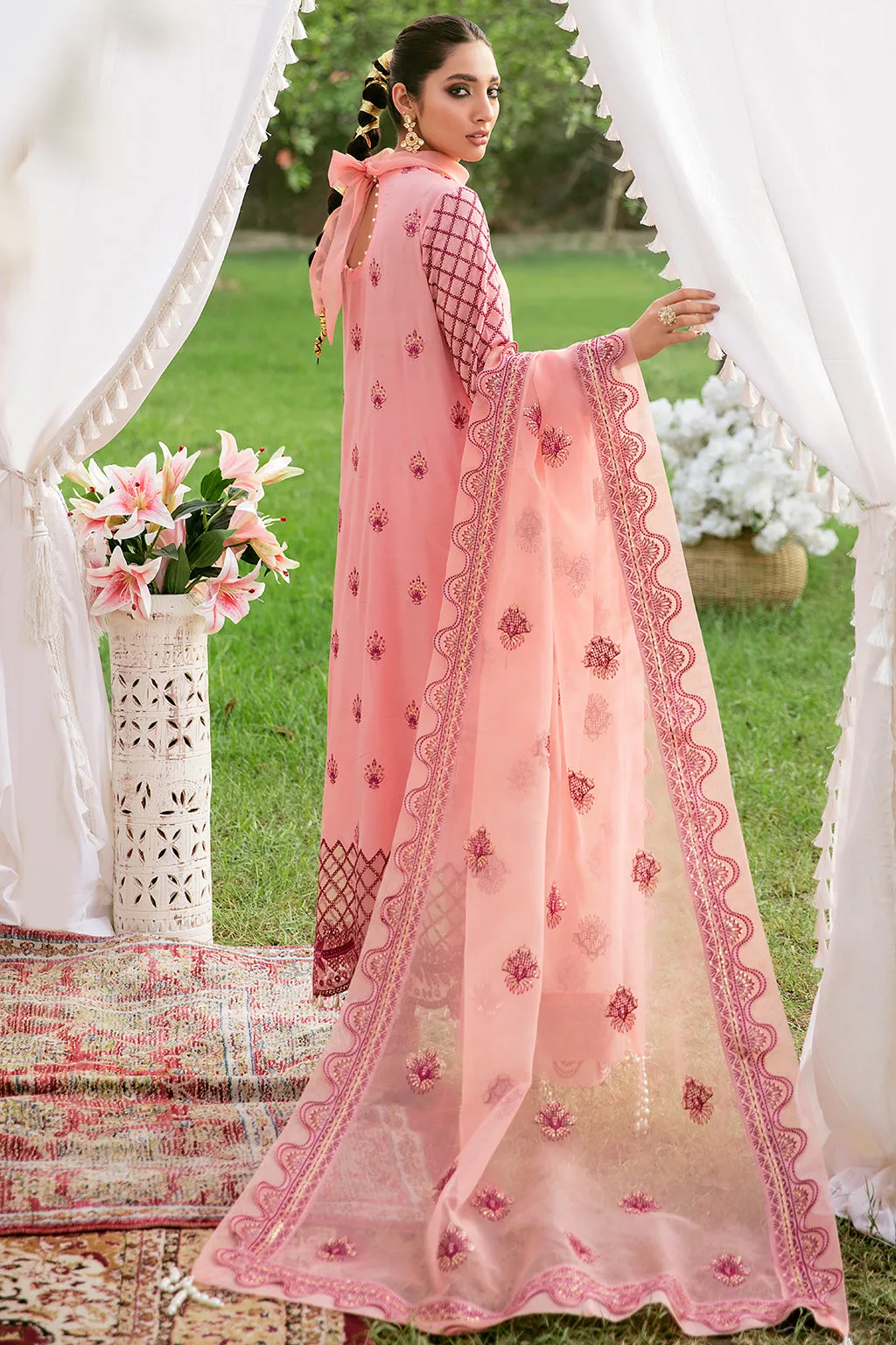MEHR  | Afrozeh Gul Bahar Festive Collection 2022 | Unstitched Embroidered Lawn Suits