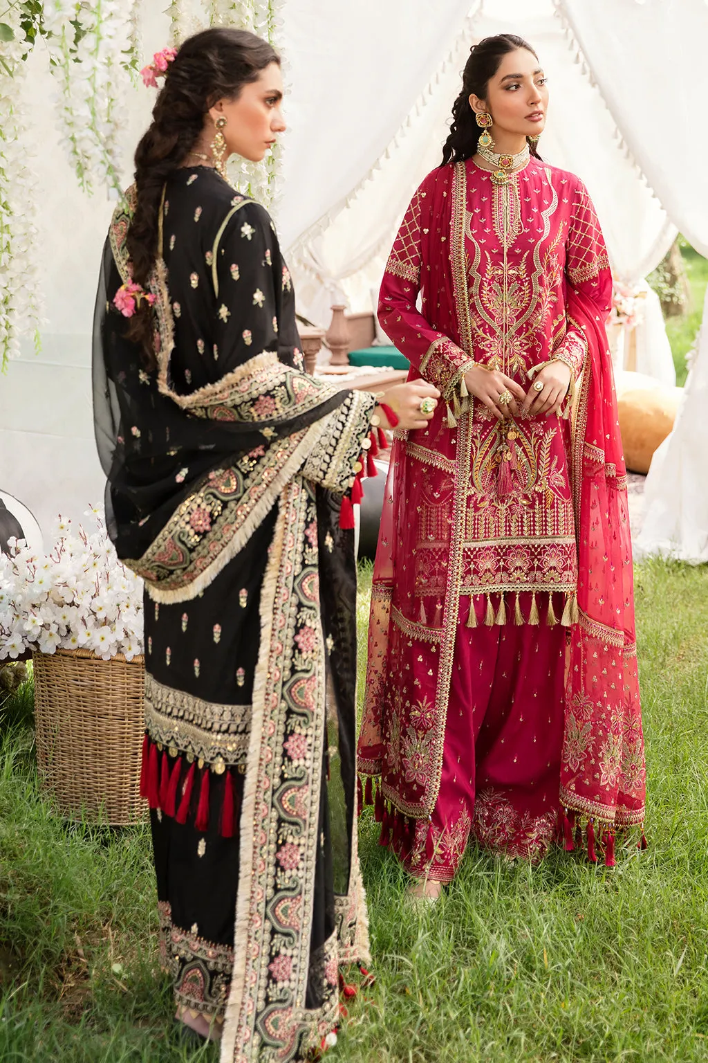 MEHRNAZ  | Afrozeh Gul Bahar Festive Collection 2022 | Unstitched Embroidered Lawn Suits