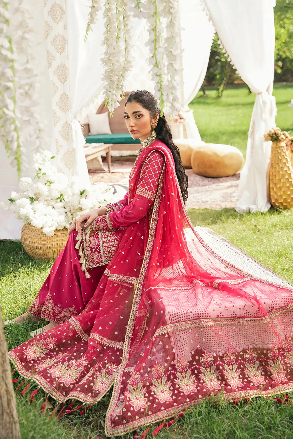 MEHRNAZ  | Afrozeh Gul Bahar Festive Collection 2022 | Unstitched Embroidered Lawn Suits