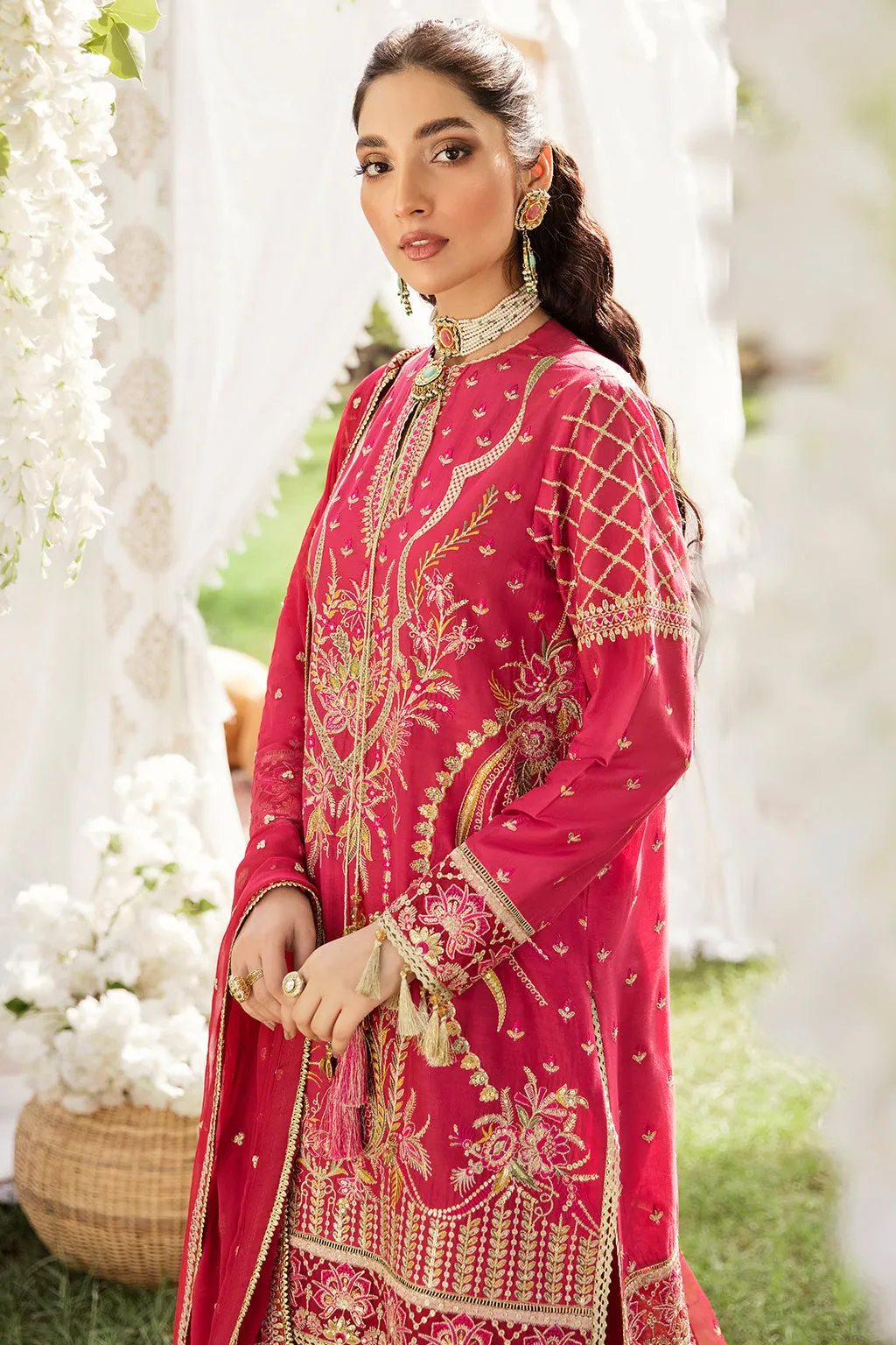 MEHRNAZ  | Afrozeh Gul Bahar Festive Collection 2022 | Unstitched Embroidered Lawn Suits