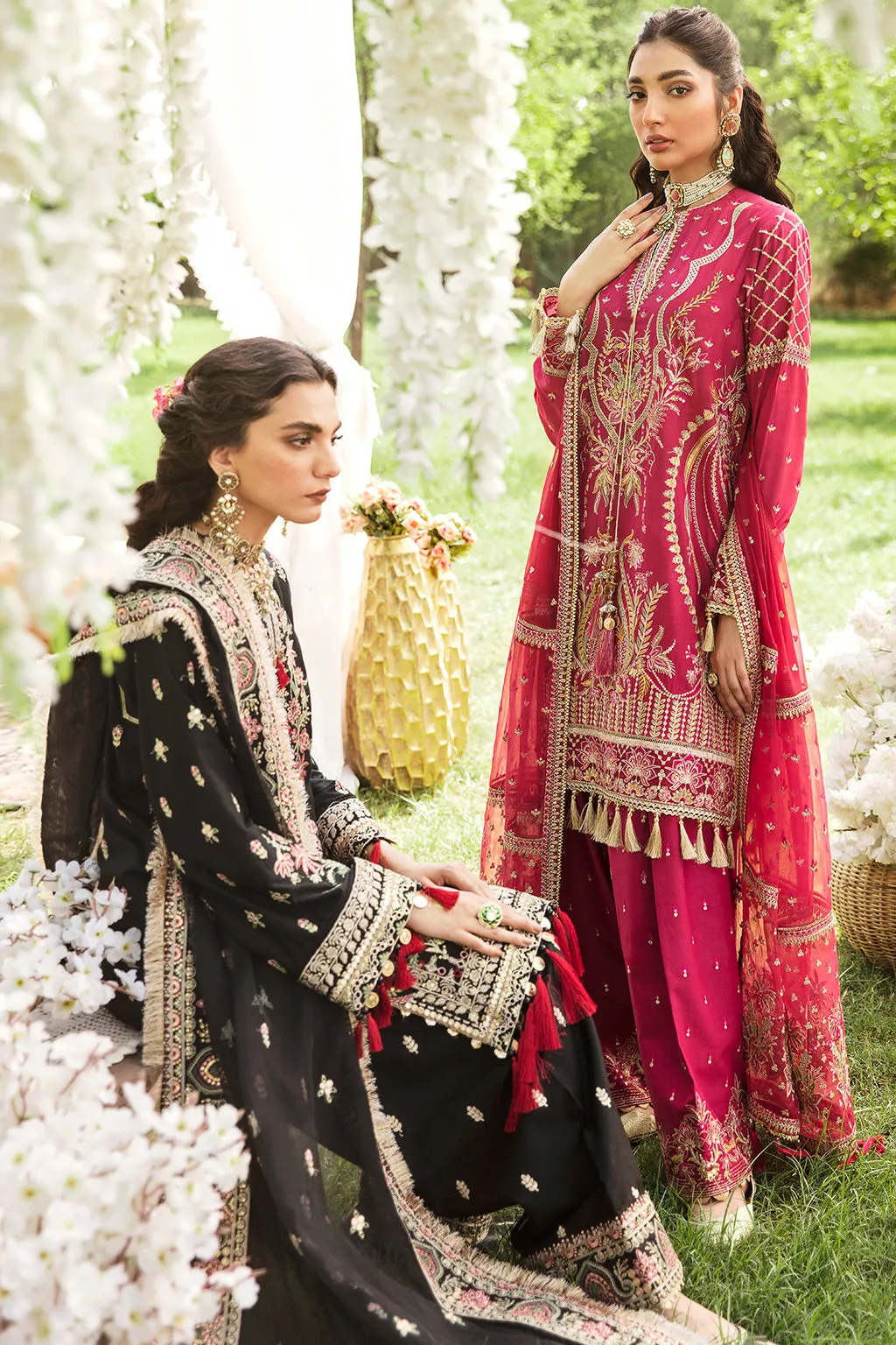 MEHRNAZ  | Afrozeh Gul Bahar Festive Collection 2022 | Unstitched Embroidered Lawn Suits