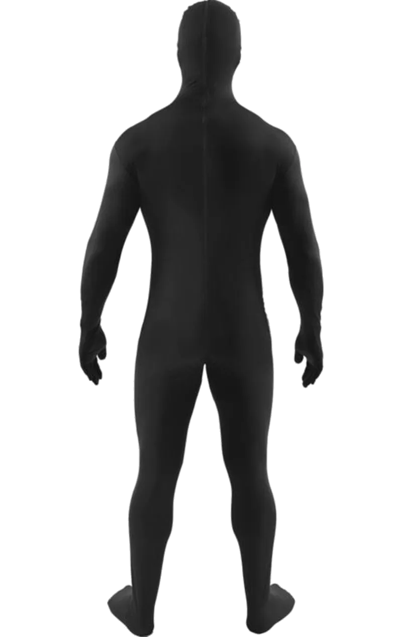 Mens Black Second Skin Suit
