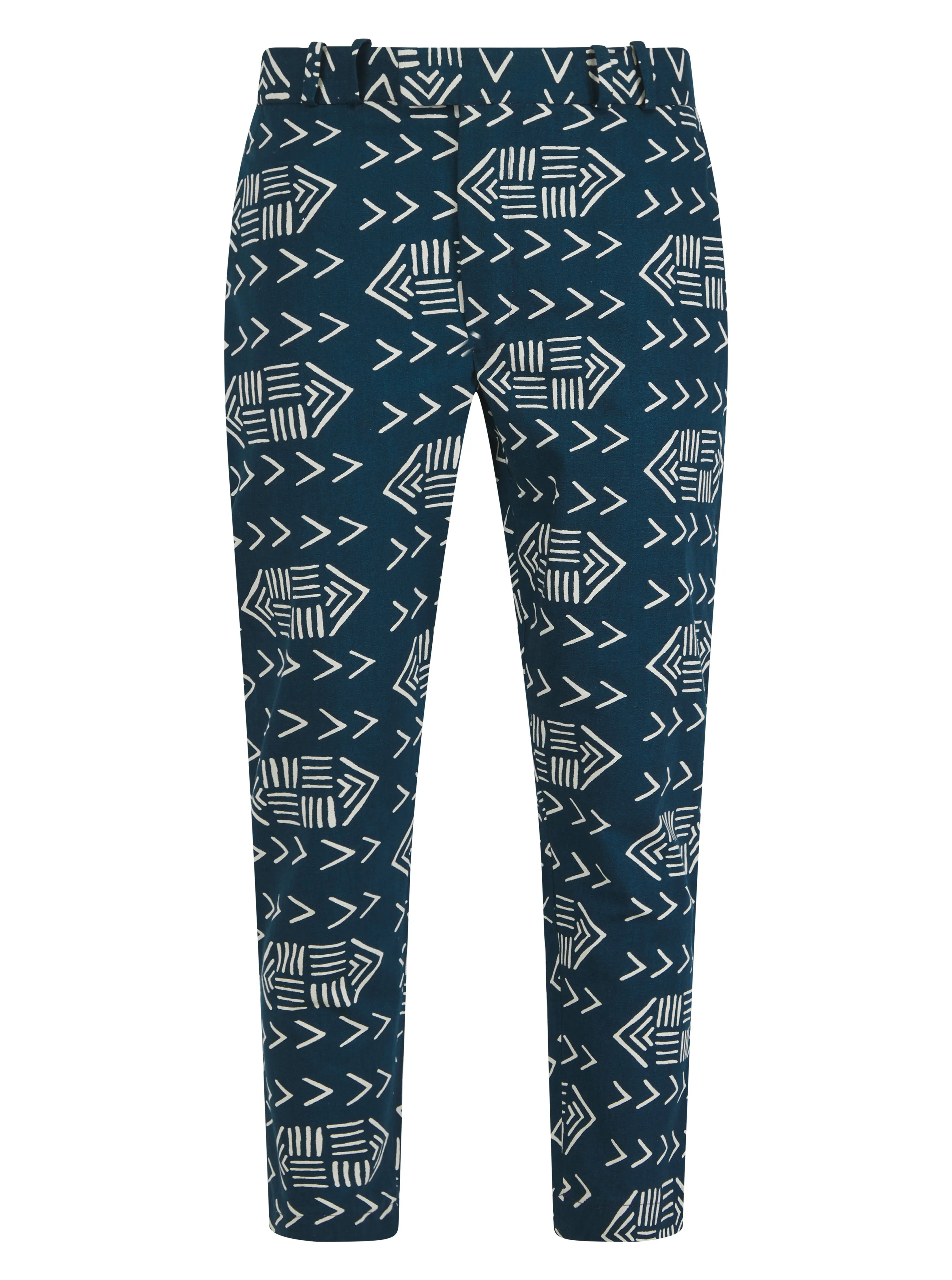 Men's Bologan print cropped Trousers