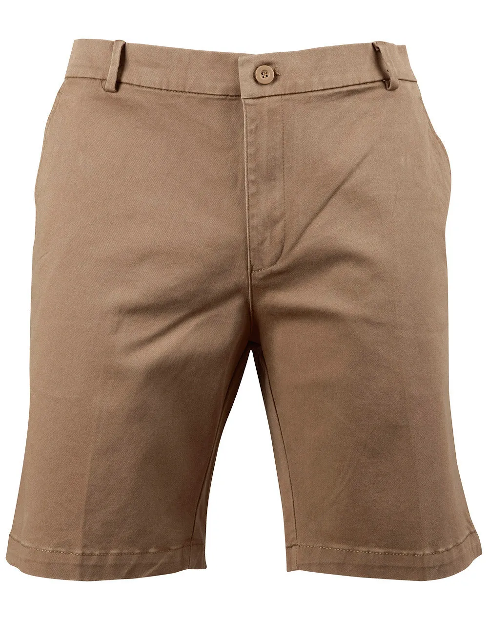 Mens Stretch Slimfit Boston Chino Shorts