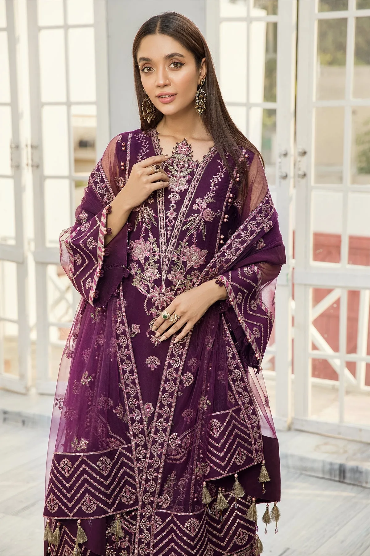 Miraal | Alizeh Fashion Embroidered Formal Collection 2022 | Unstitched and Stitched Embroidered Net Suits