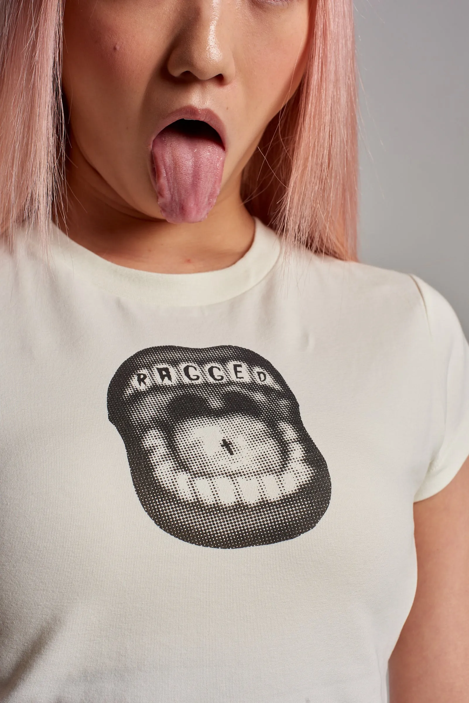 Mouthy Ragged Baby Tee