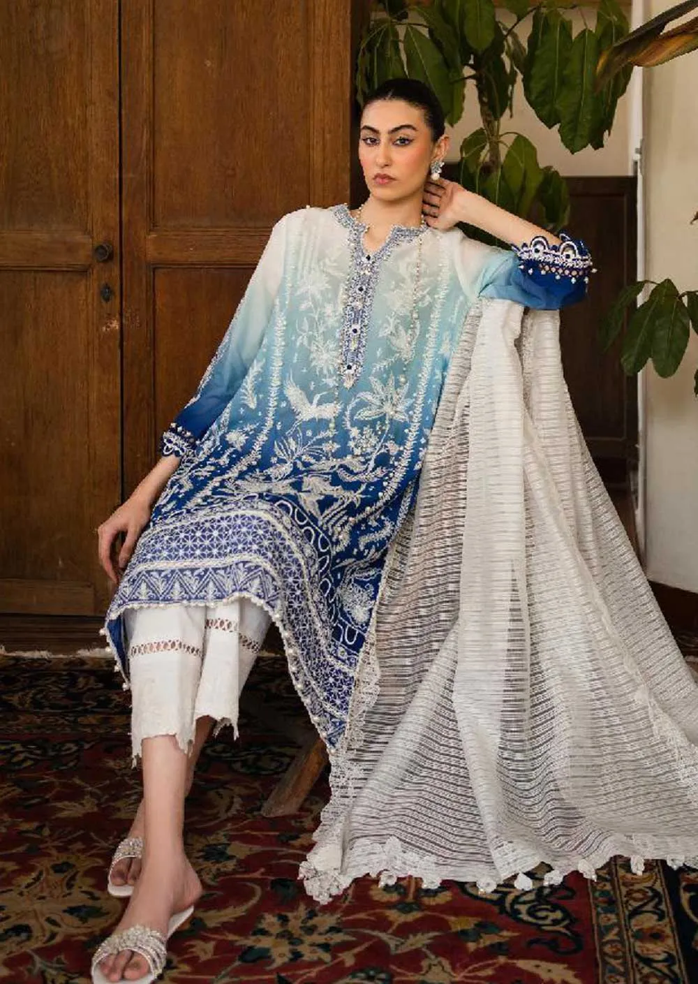 MUZN-08-A - Unstitched - Muzlin Collection Vol 2 by Sana Safinaz 2023