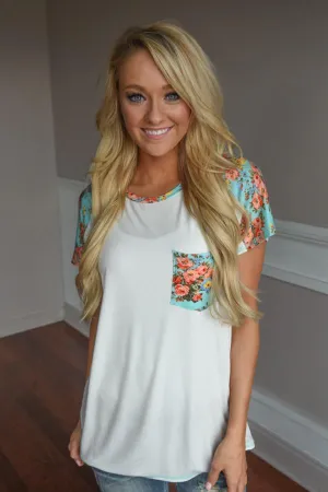 My Secret Love Top ~ Mint