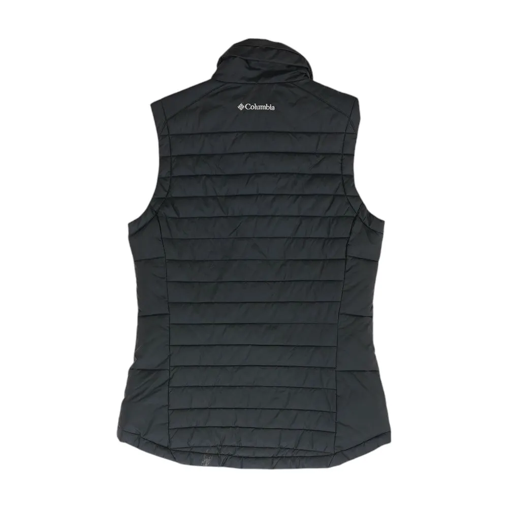 Navy Solid Puffer Vest