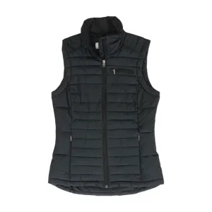 Navy Solid Puffer Vest