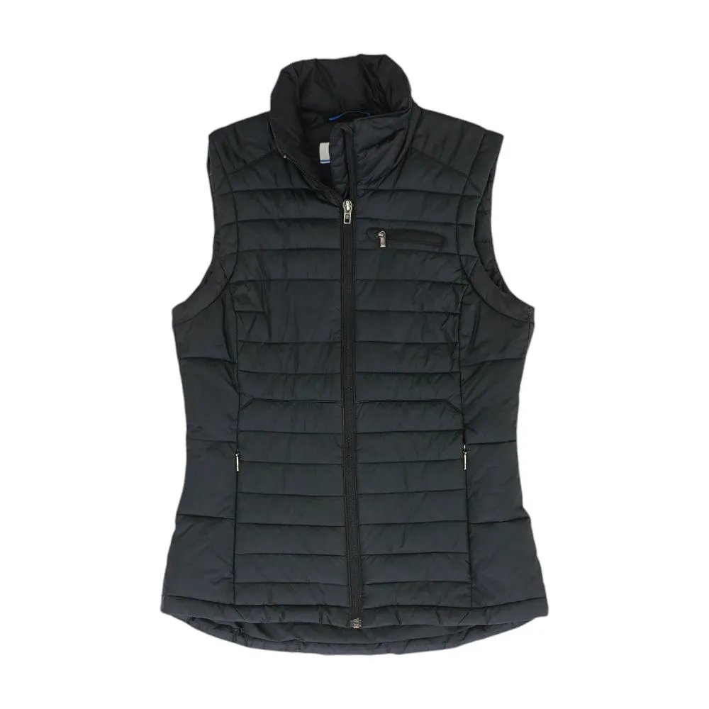 Navy Solid Puffer Vest