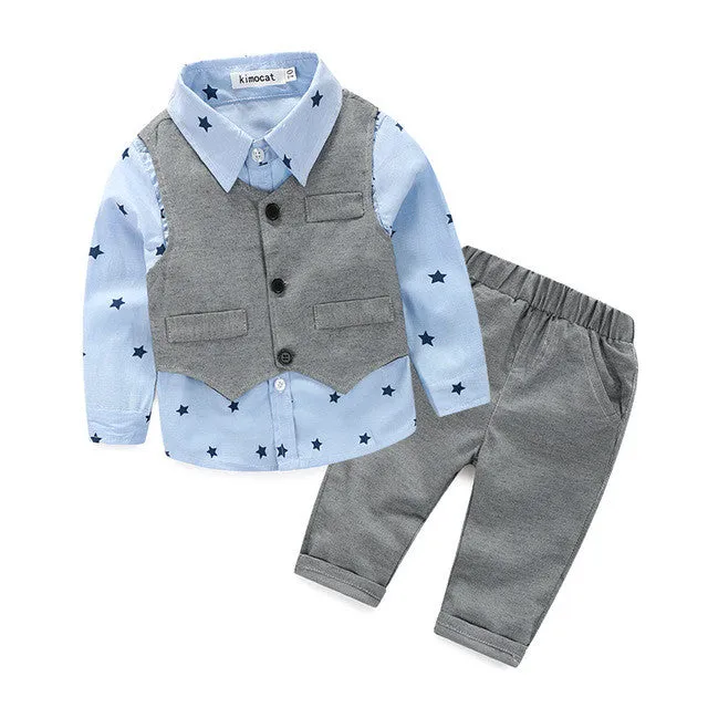 New red plaid shirts jeans baby boys clothes baby clothing set