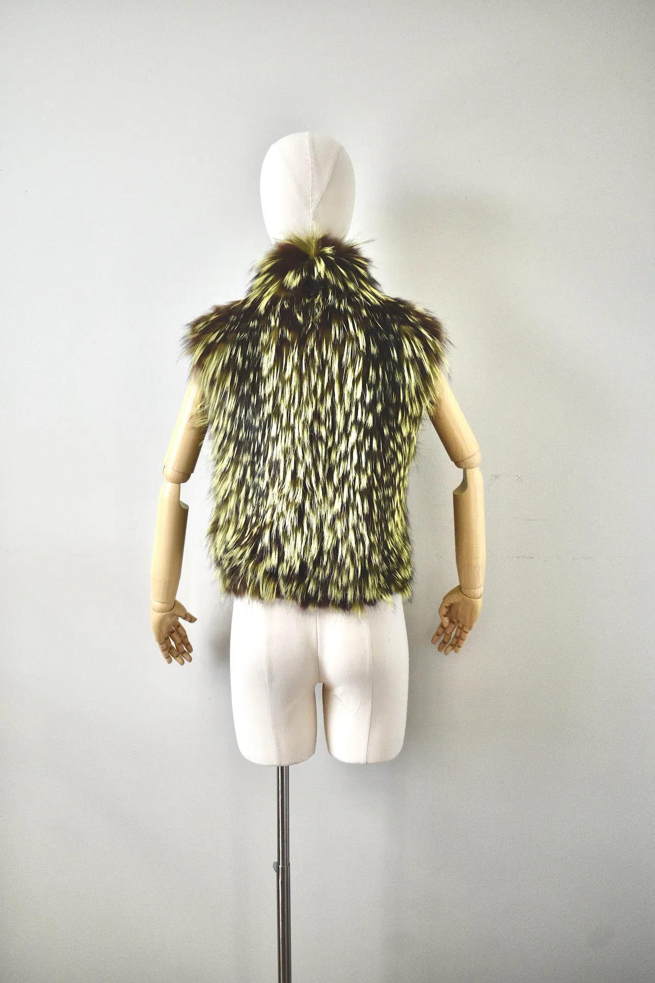Nicole Miller Faux Fur Vest