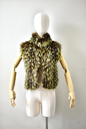 Nicole Miller Faux Fur Vest