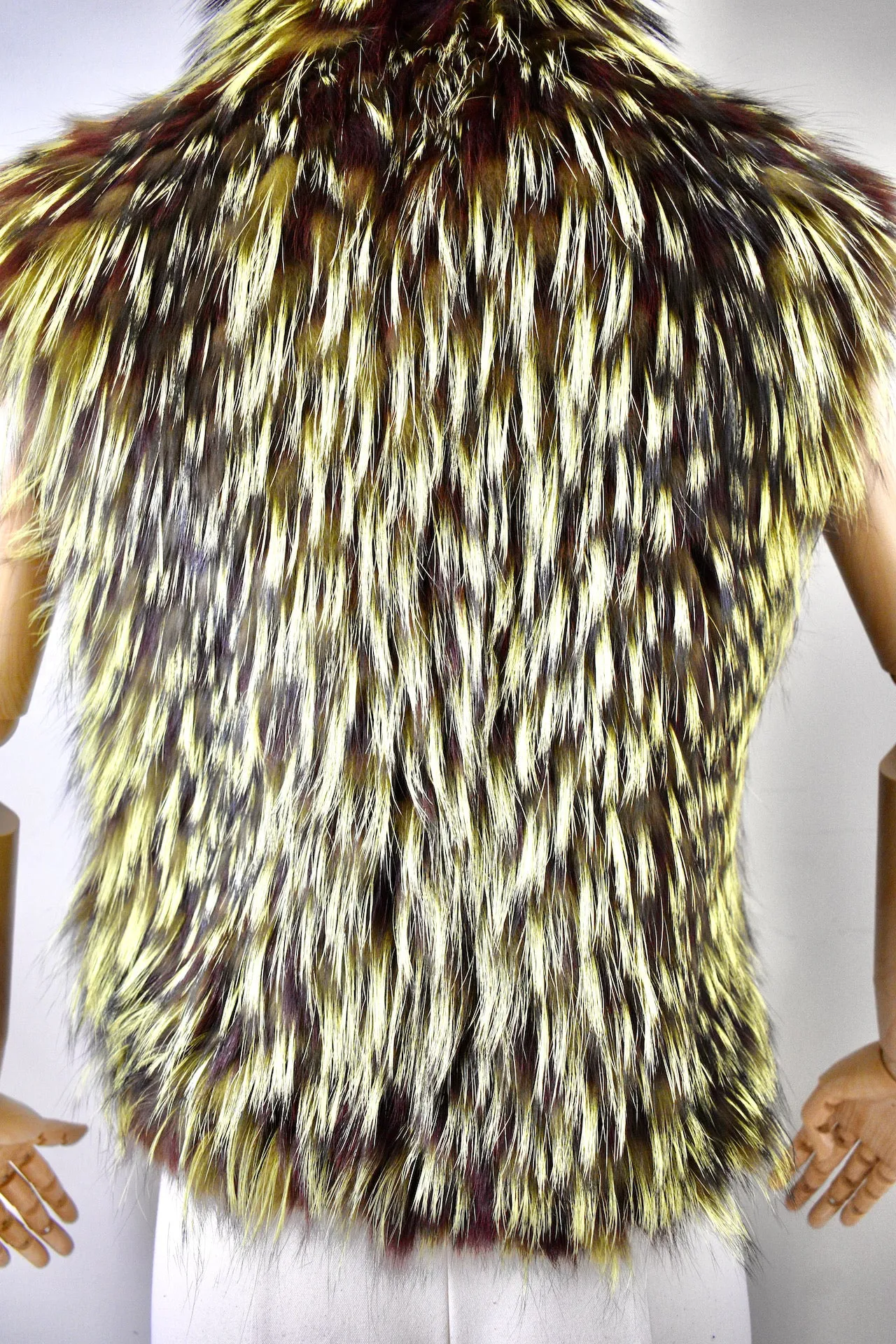 Nicole Miller Faux Fur Vest