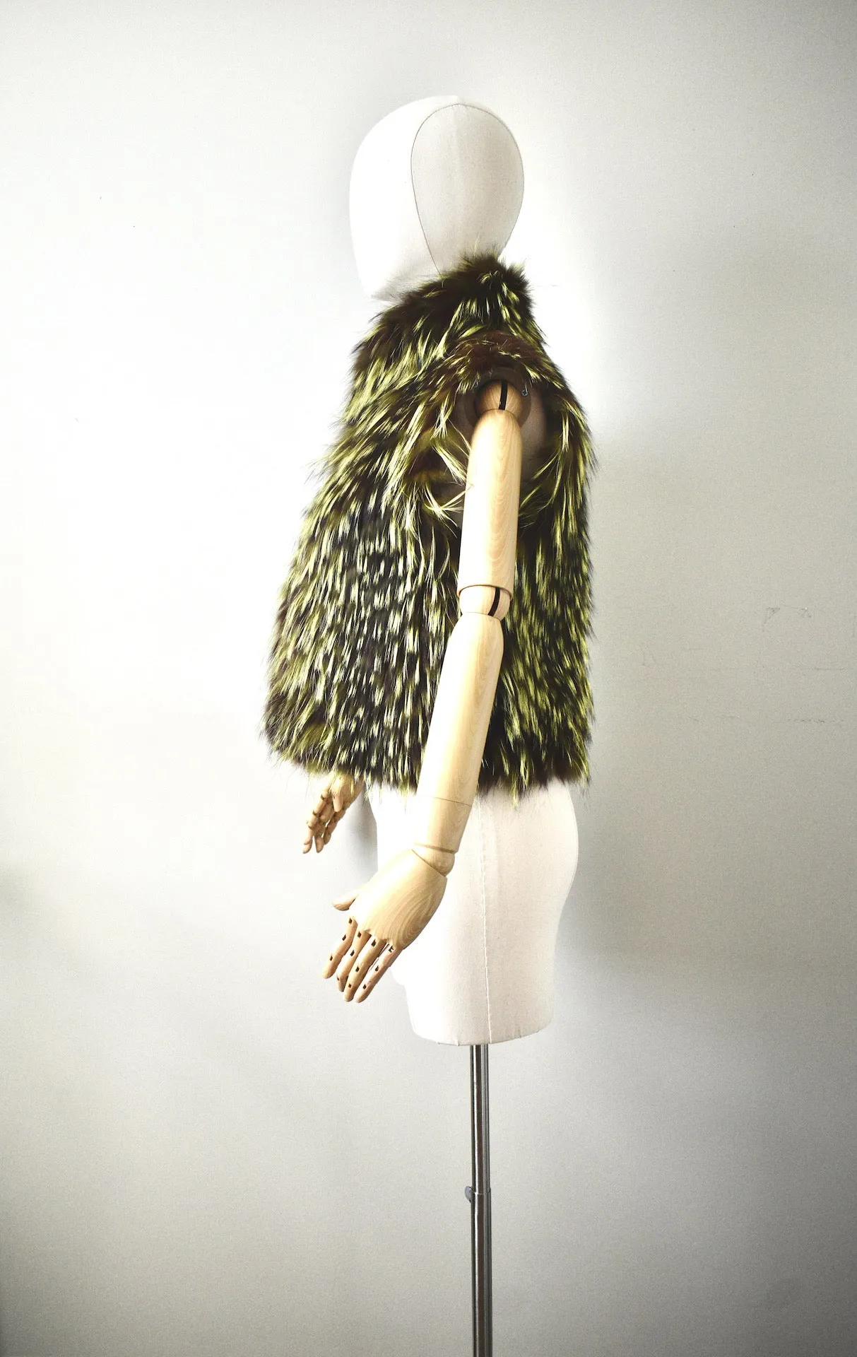 Nicole Miller Faux Fur Vest