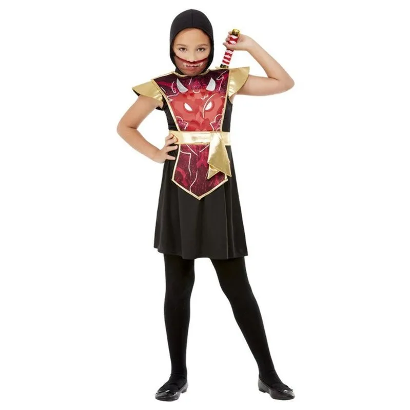 Ninja Warrior Costume, Red