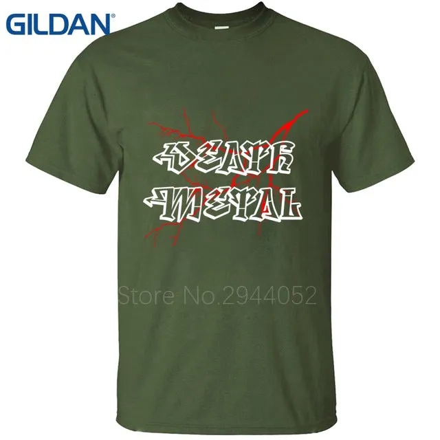 Normal black tee shirts Death Metal Rocker Unicorn Death Graphic Ma Homme ali shirt 4XL round Neck men Clothing 100% cotton