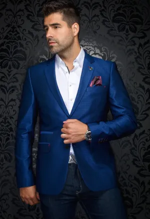 Norton Sports Jacket Indigo Stretch