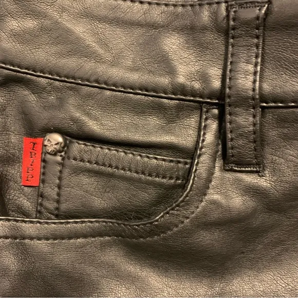 NWT Tripp NYC Vegan Leather Deville Jean