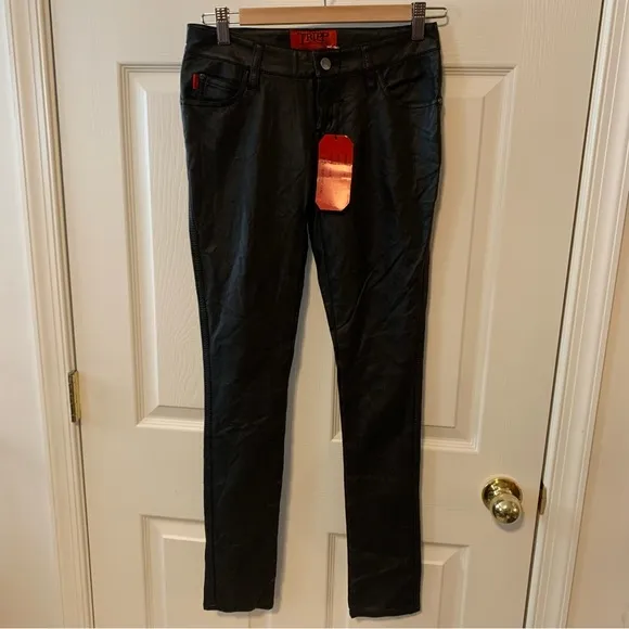 NWT Tripp NYC Vegan Leather Deville Jean