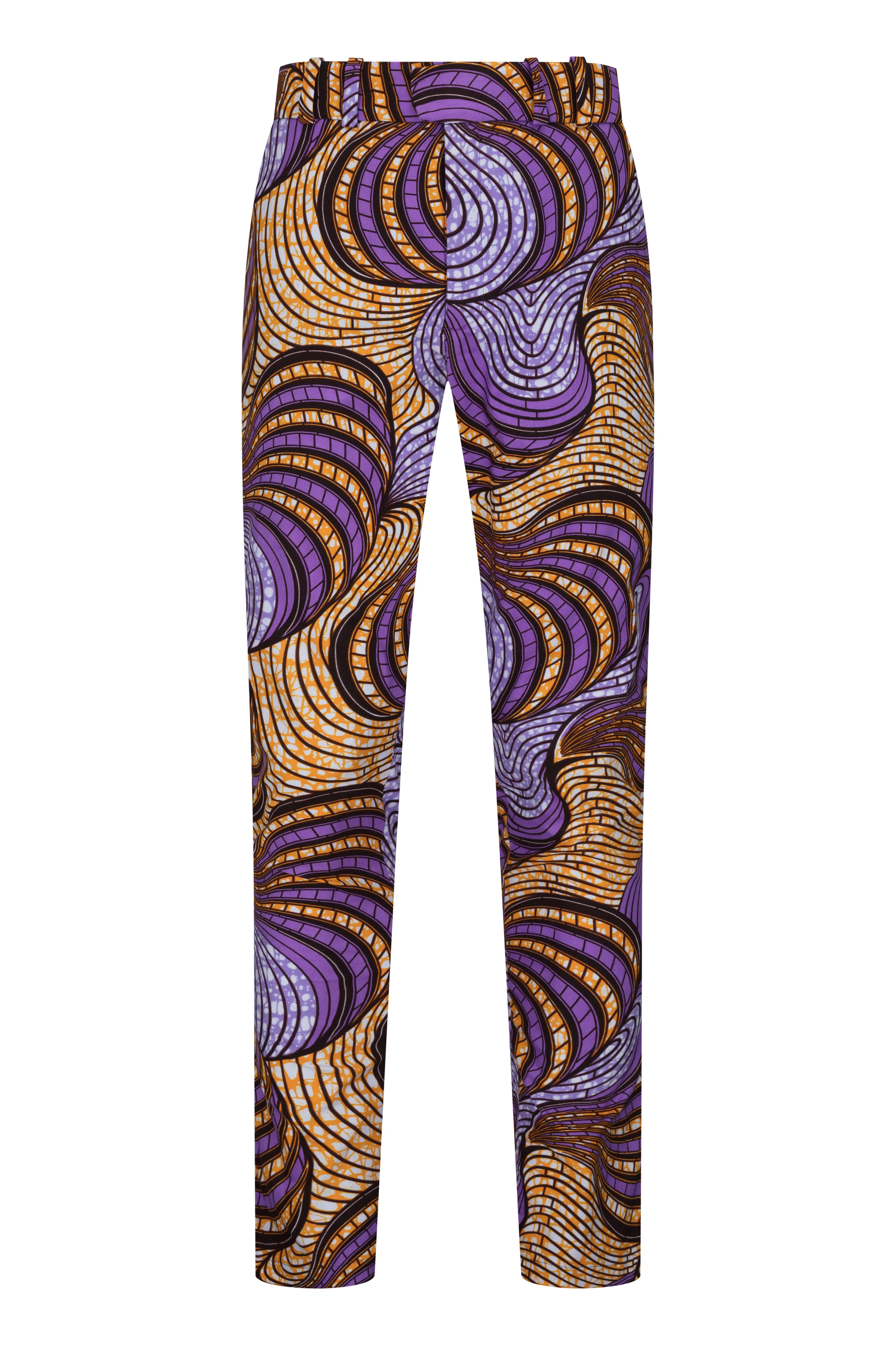 Osei straight leg trousers-Fairground