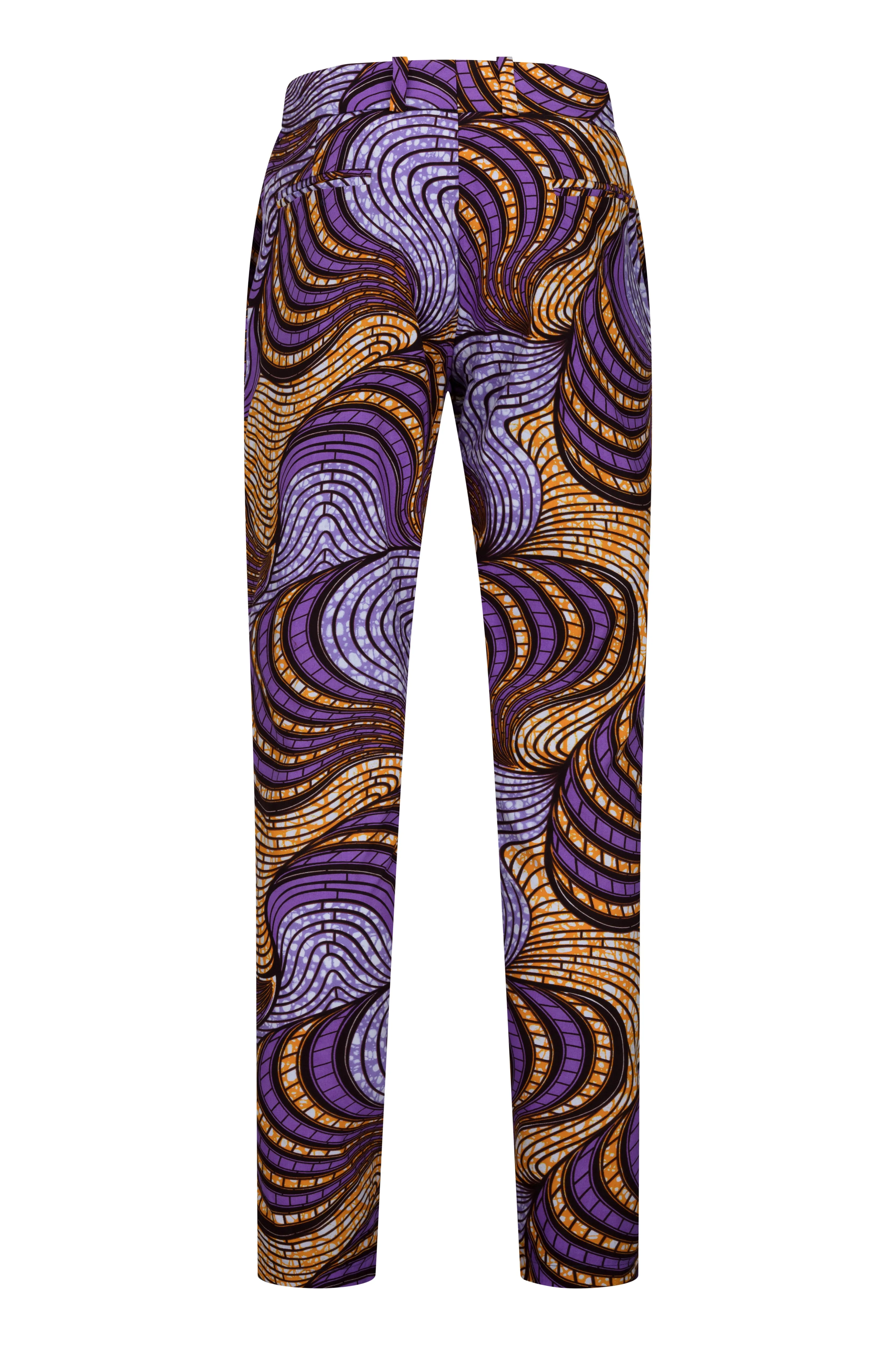 Osei straight leg trousers-Fairground
