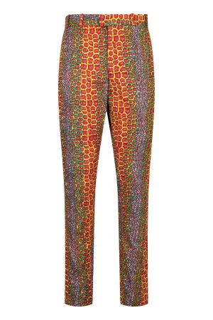Osei straight leg trousers-Firestone