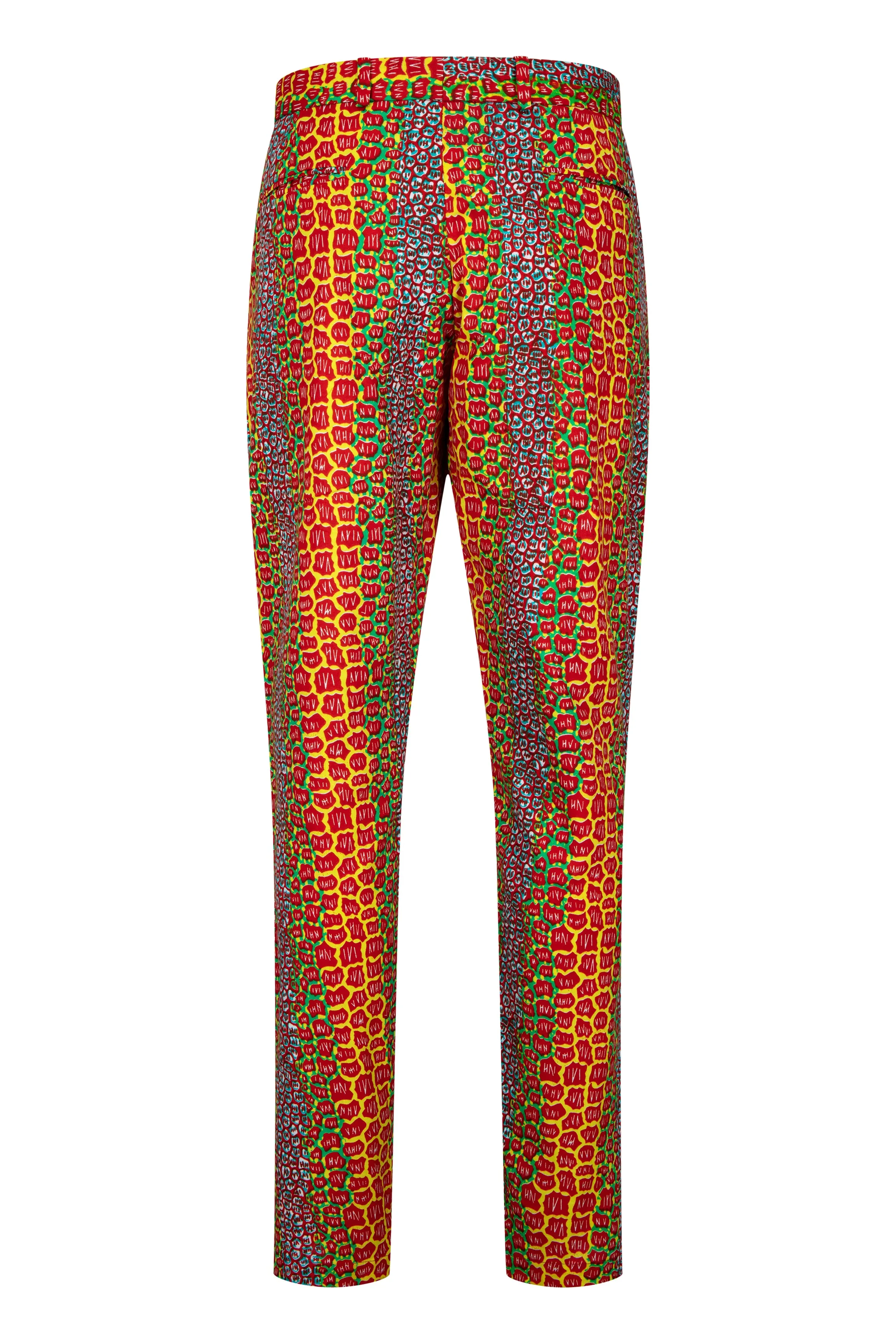 Osei straight leg trousers-Firestone