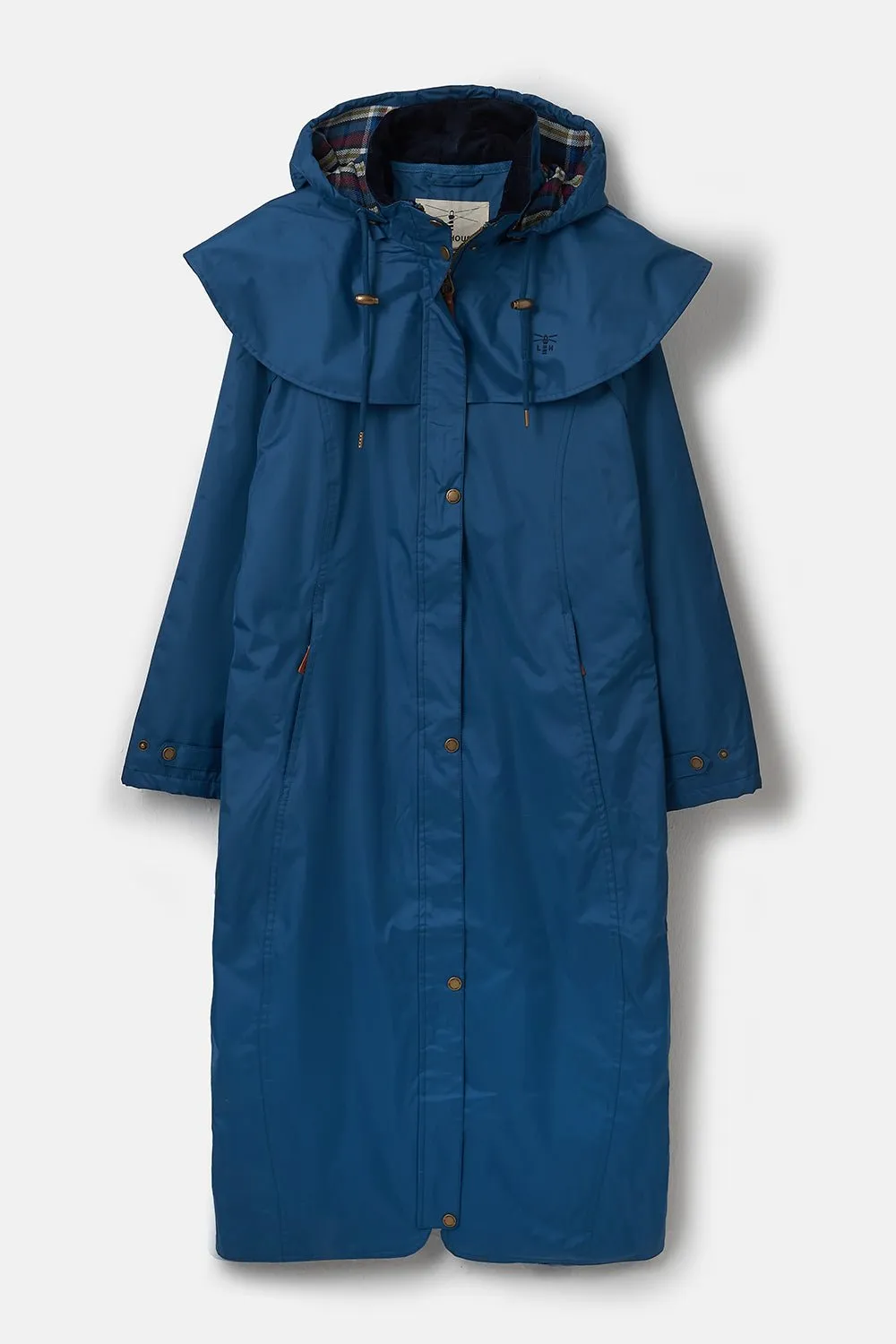 Outback Womens Full Length Waterproof Raincoat - Deep Sea