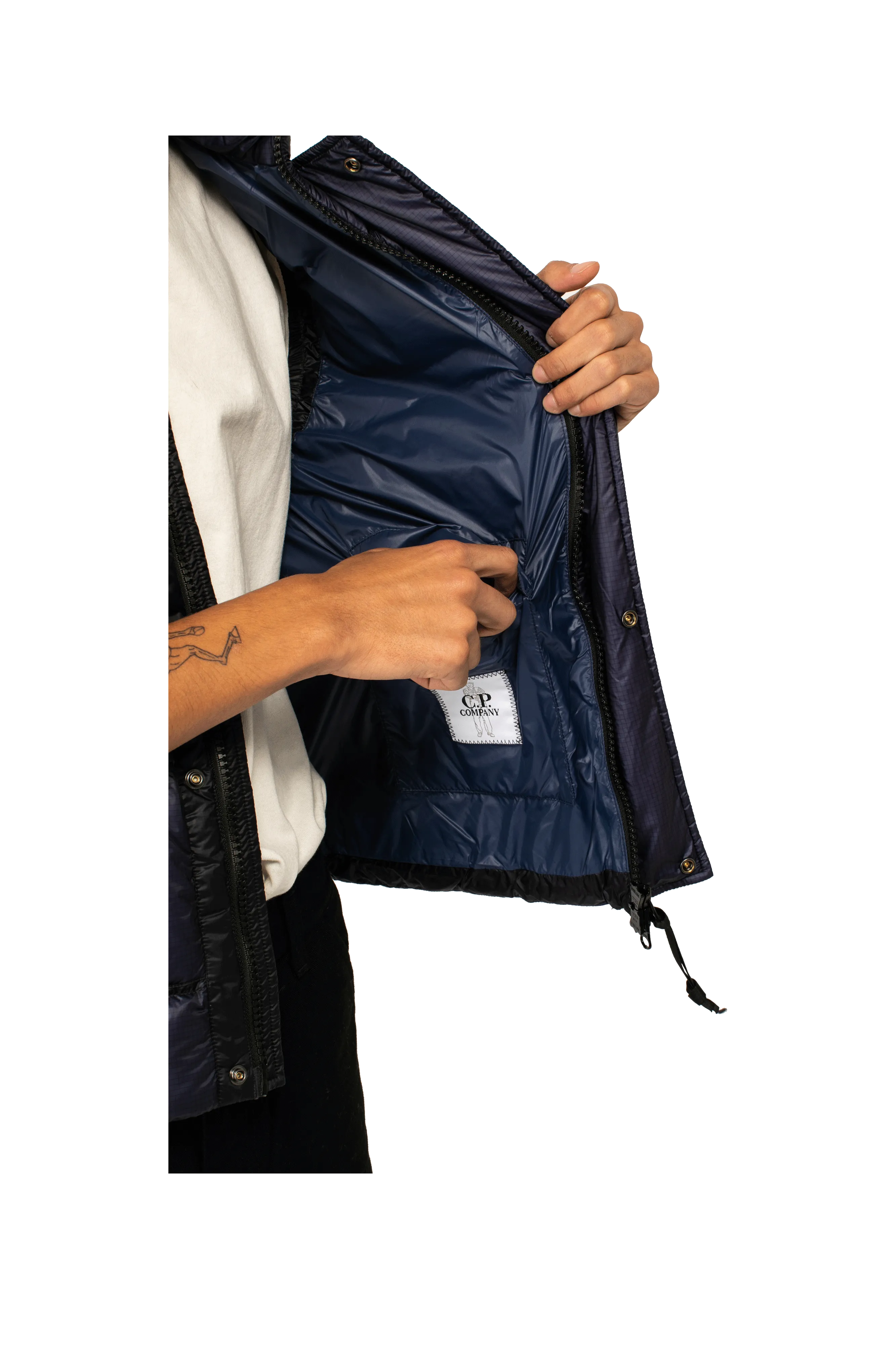 Outerwear Vest In D.D. Shell
