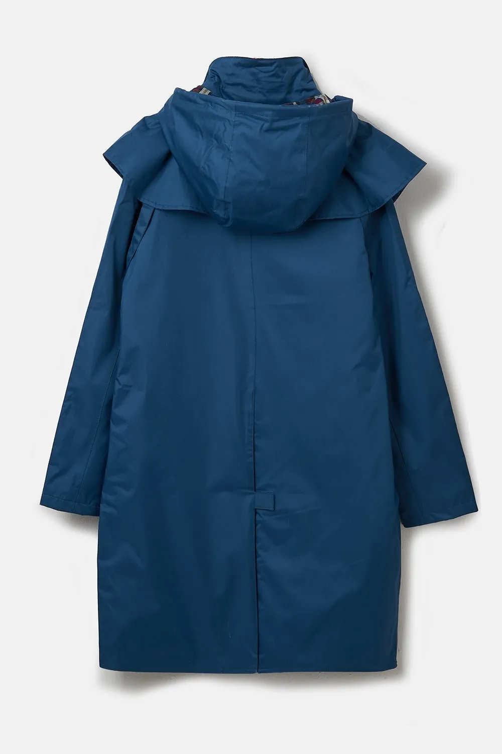 Outrider Womens 3/4 Length Waterproof Raincoat - Deep Sea