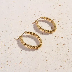 Oval Mia Hoops