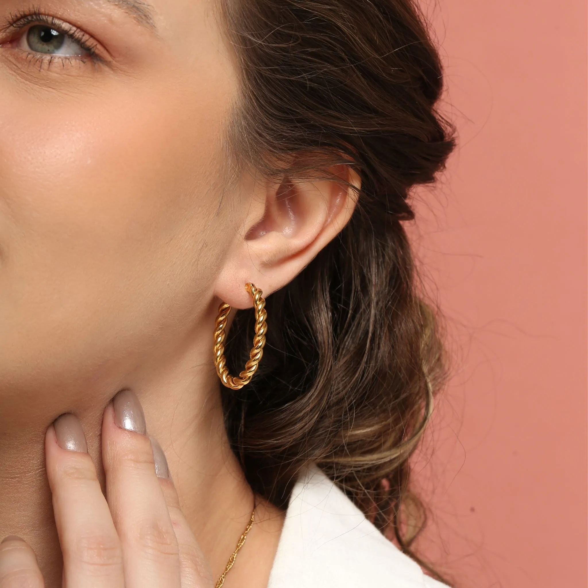 Oval Mia Hoops