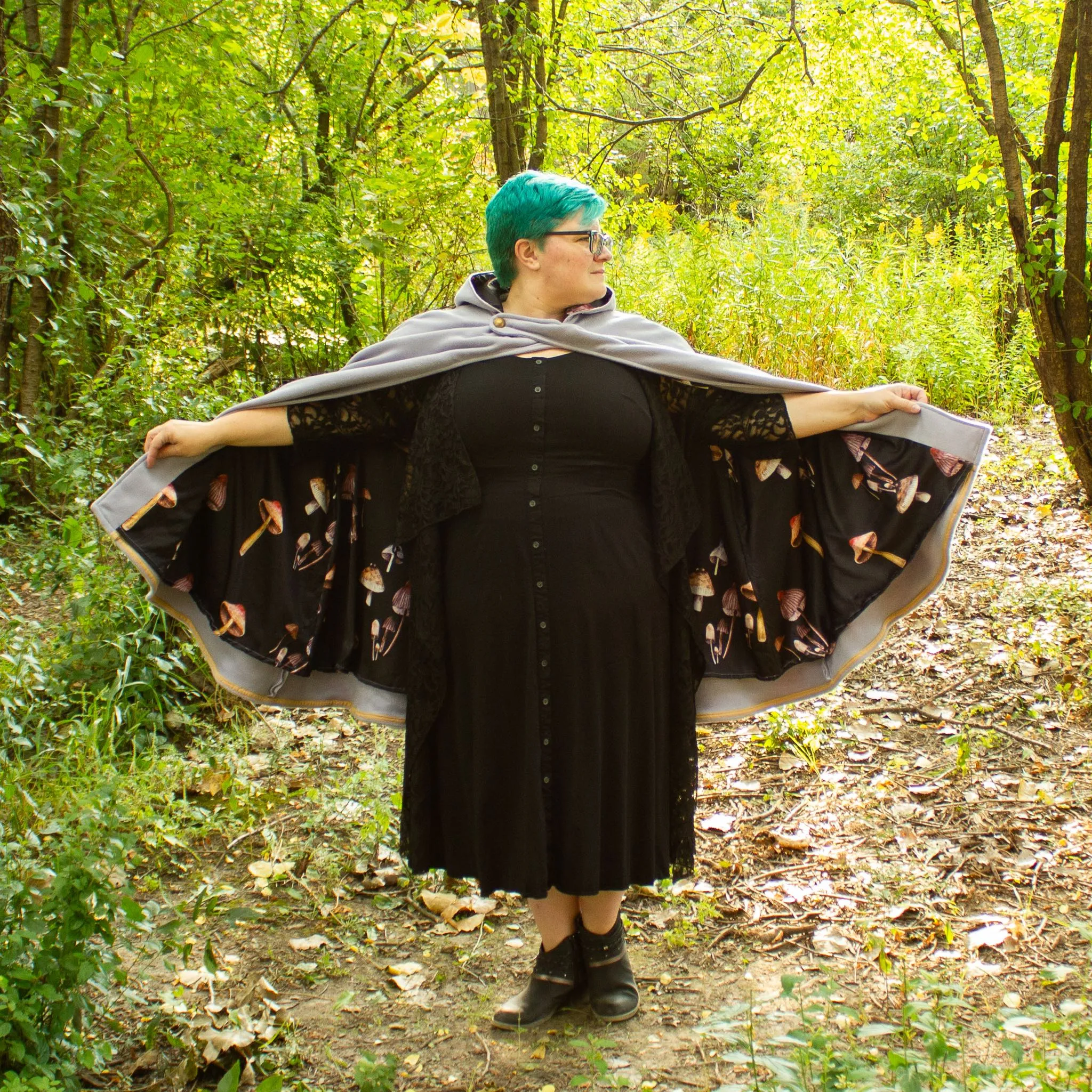 Overland Cloak Sewing Pattern - Adult