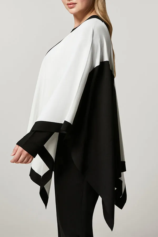 PAGANO BICOLOR VISCOSE CAPE
