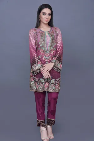 Pakistani Chiffon Wedding Party Dress #Y2063